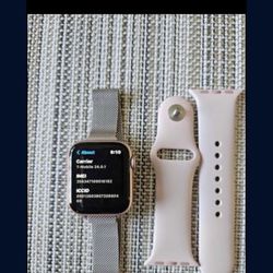 Apple Watch 5GPS+Cellular 40mm Gold Aluminum Case With Pink Sand Sport Band
