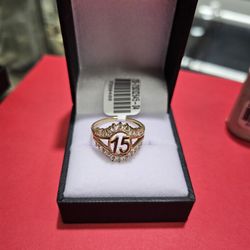 Quinceñera 10k Ring 