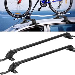 43" Universal Roof Rack Cross Bars, Adjustable Aluminum Lockable (24)