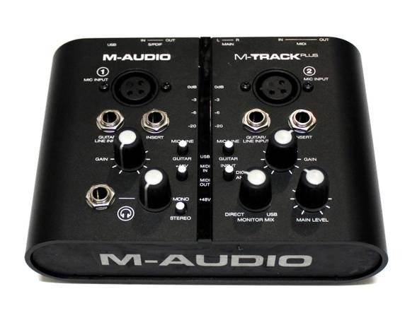 M-Audio M-Track Plus Interface