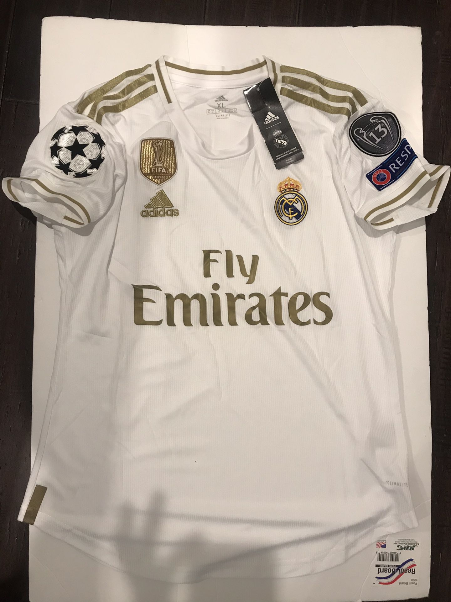 19/20 Real Madrid Adult women’s soccer jersey