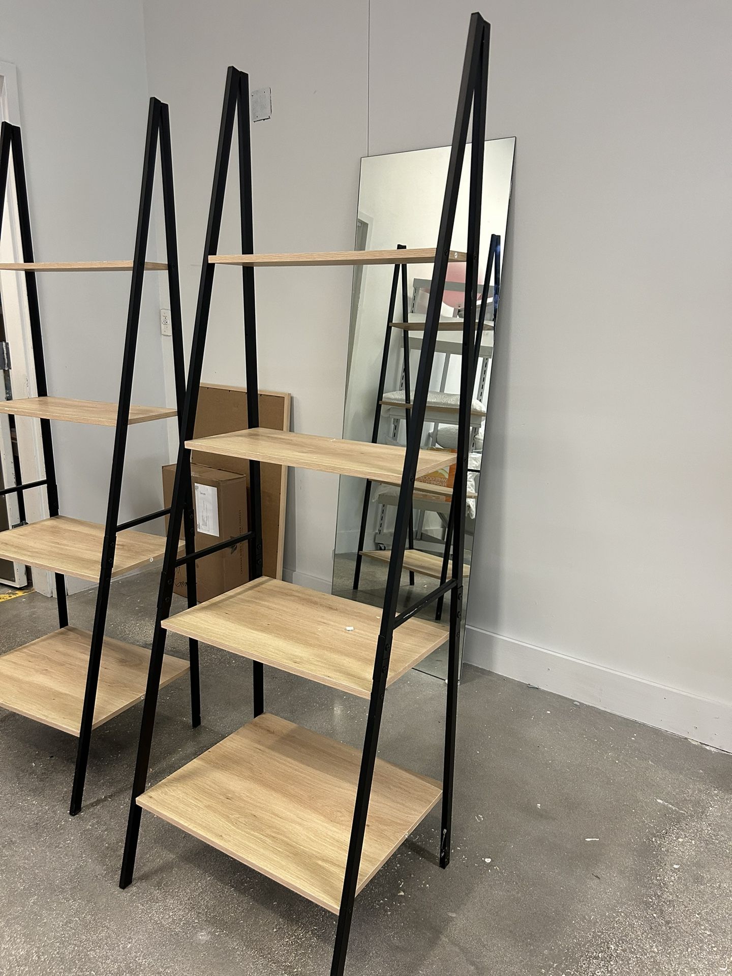 2 Ladder Shelf Brand New