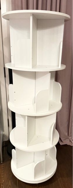 Book shelf rotating