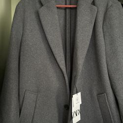 Zara Oversized Women’s Wool Jacket 