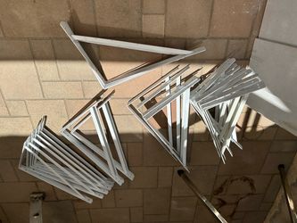 Home Depot Everbilt Heavy Duty Shelf Brackets White Steel