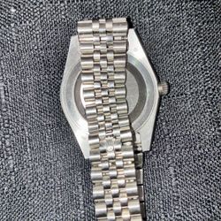 18k White Gold 36mm Diamond bezel Rolex w Pearl Face no box or papers