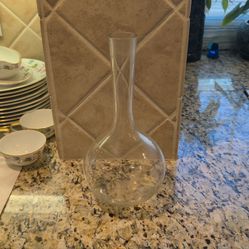 vintage crystal decanter