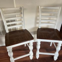 Havertys Newport Counter-Height  chairs (retails for $1399)
