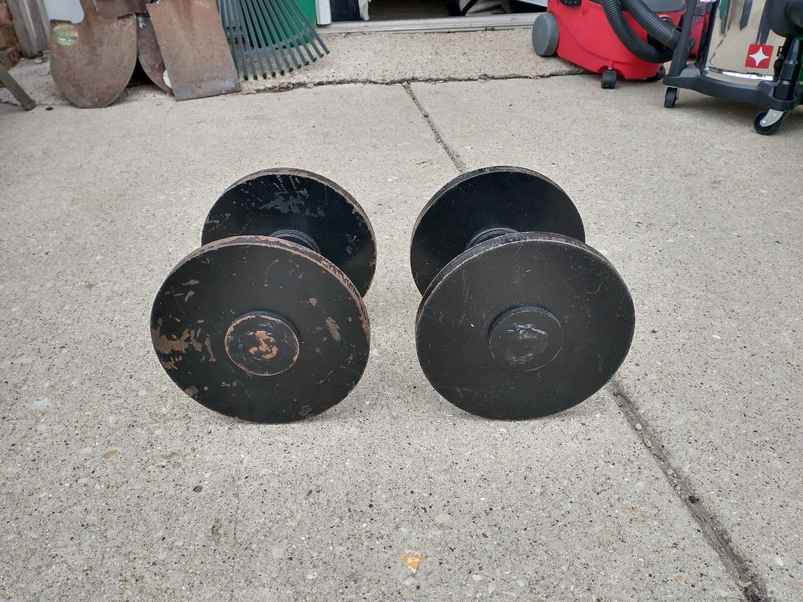 Around 15 Lbs Dumbbells