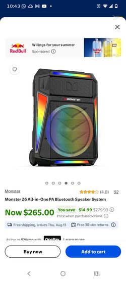 Monster Z6 All-in-One PA Speaker