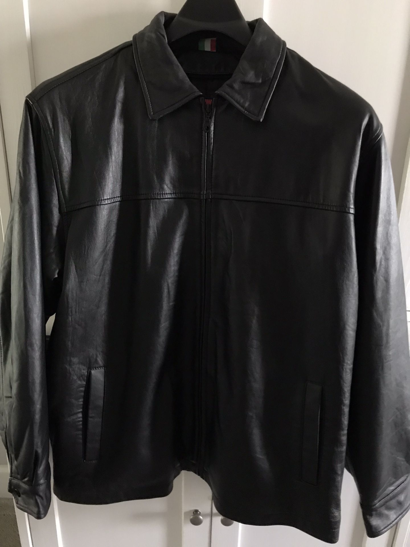 Men large Letter Jacket
