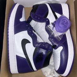 Jordan Retro 1 ‘Court Purple’ Size 10