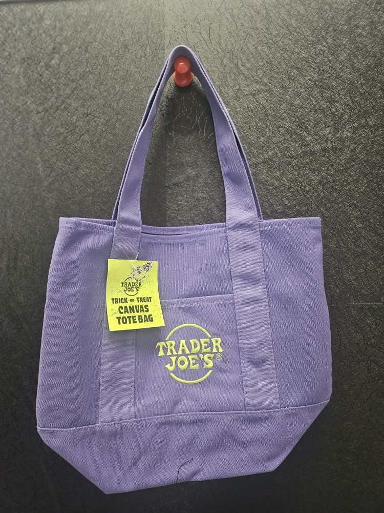 Trader Joes Mini Tote Bag Halloween