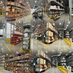 Teardrop Pallet Racks Used Wire Decks Upright Beams