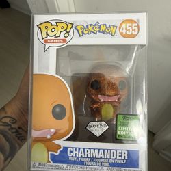Pikachu And Charmander Funko Diamond Edition Limited 