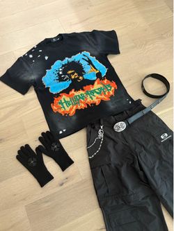 Hellstar/Balenciaga/Chrome Hearts Outfit (See Description!)