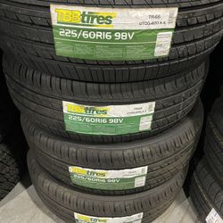 ** TIRE SALE** 4 NEW 22560R16 TBB All Season tires for $300 installed and balance.   225 60 16 225 60 R 16 22560R16 225/60/16 225/60/R16  AIl N