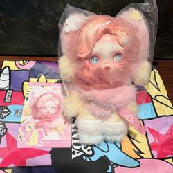 Unopened Skullpanda x My Little Pony - Fluttershy