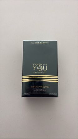 Stronger with you sandalwood cologne