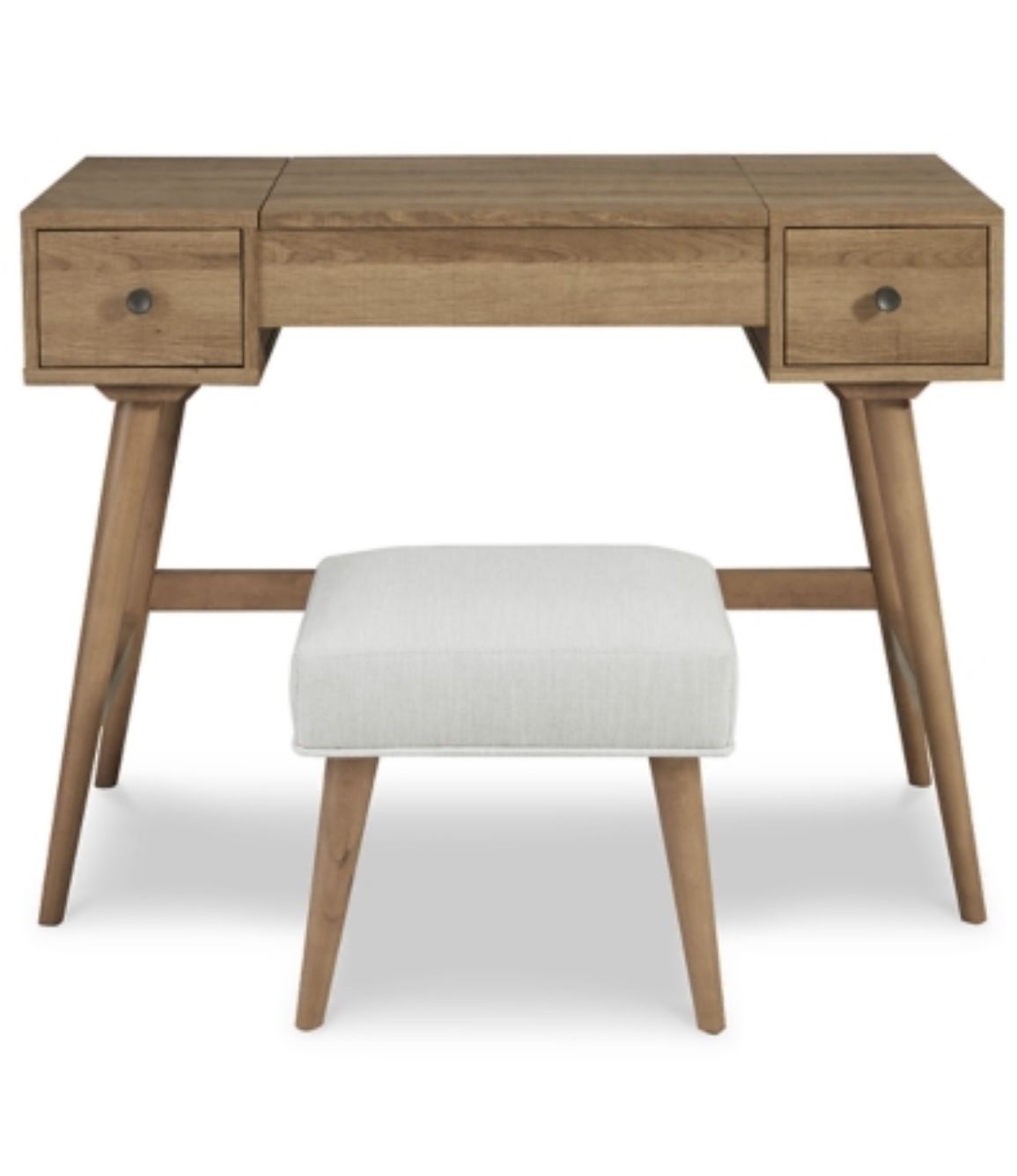 Thadamere Vanity Set with Stool
