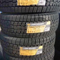 4 New Tires 265/75/16 Land Golden Tires