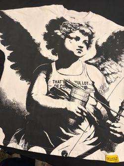 That's A Awful Lot of Cough Syrup Angel Graphic Tee