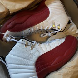 Jordan 12 Cherry 