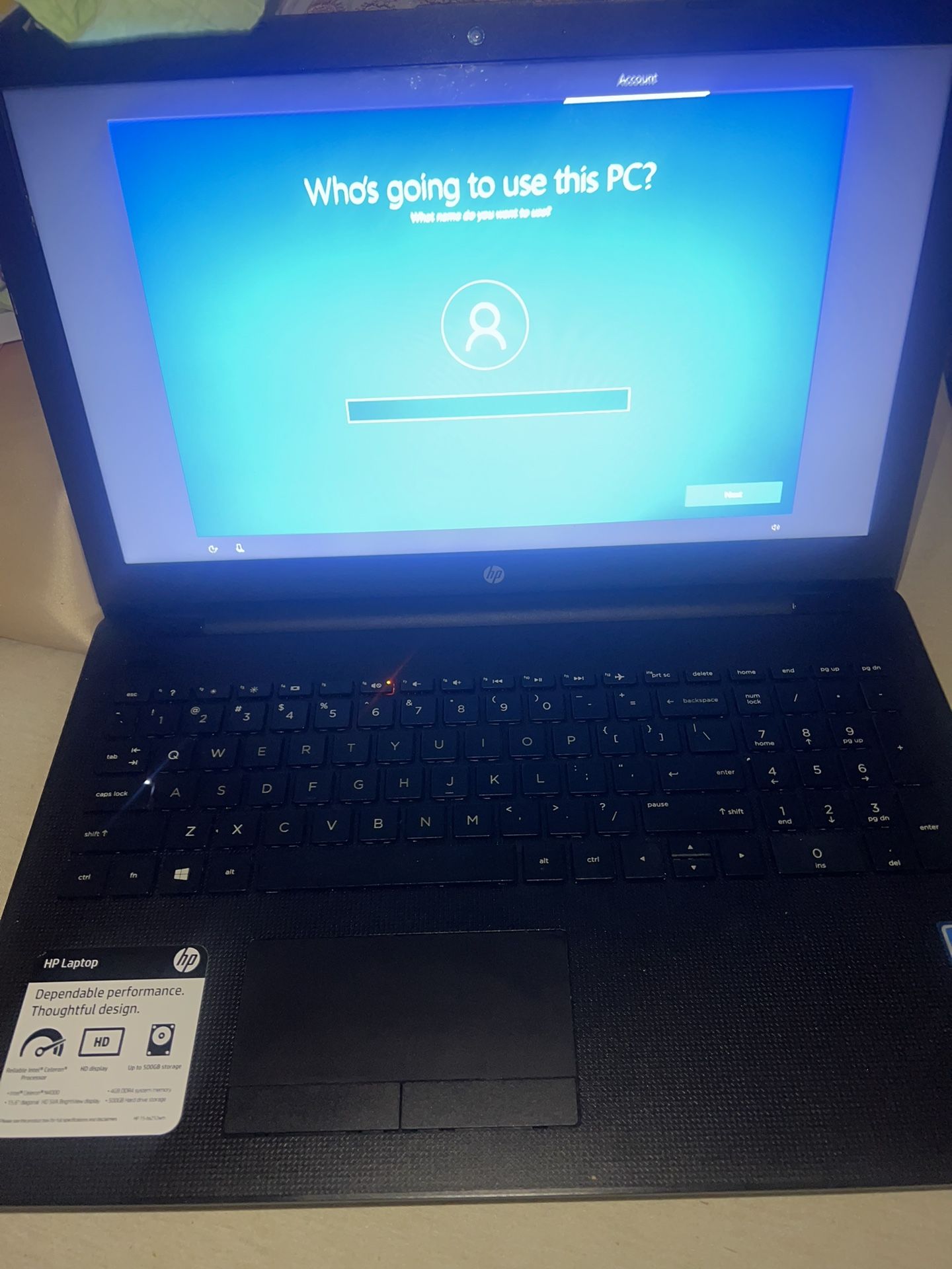 Hp Laptop Computer