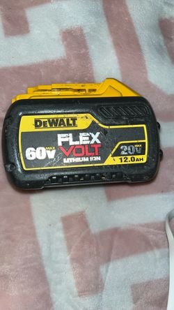 Dewalt flex volt 60 V 12.0AH lithium