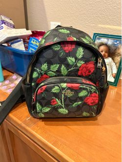 Coach mini backpack