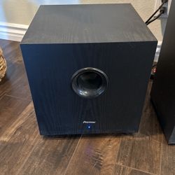 Pioneer SW-8MK2 Andrew Jones Designed Power Subwoofer