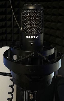 Sony C-80 Condenser Mic with Shockmount, Case & Box
