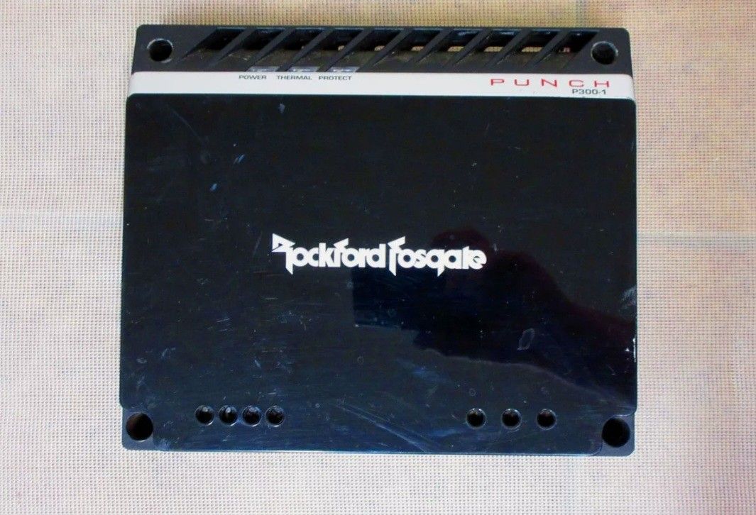 Rockford Fosgate Punch P300-1 300 Watt Mono Amplifier