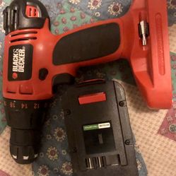 Black and Decker 18v Drill CD180S 