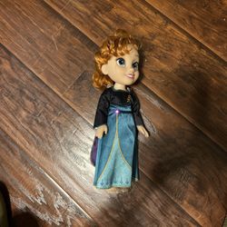 DISNEY FROZEN QUENN ANNE 14” DOLL (AS PICTURED  (NO QUEEN HAT)