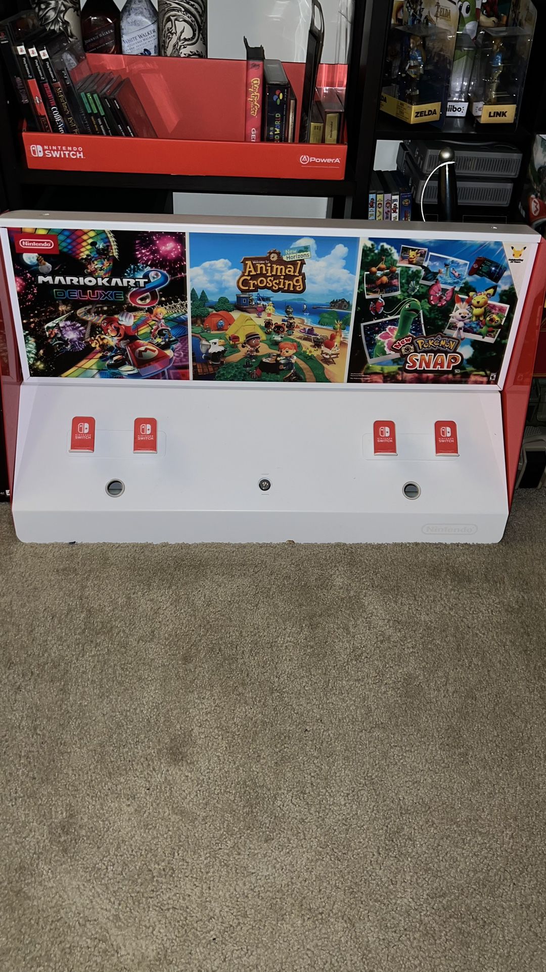 Official Nintendo Switch Kiosk Light Up Display