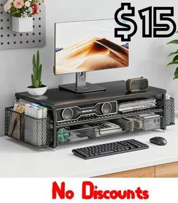 (NEW) Desk Organizer Moitor Stand