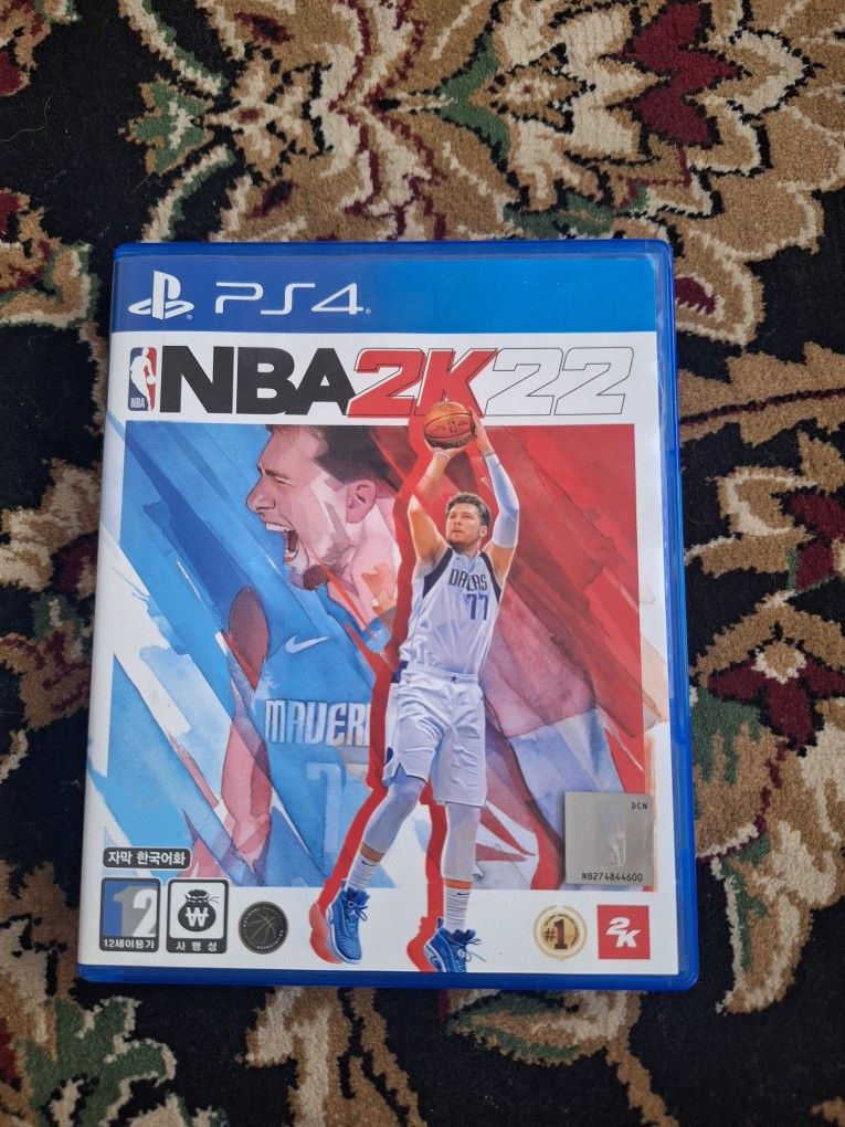 Ps4 Playstation 4 NBA 2K 22 Video Game