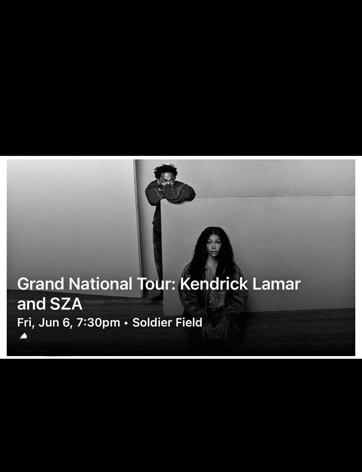 Kendrick Lamar And SZA Floor Tickets