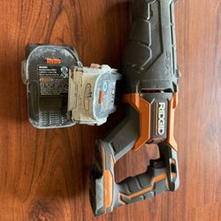 RIDGID 18V Brushless Cordless Reciprocating Saw 