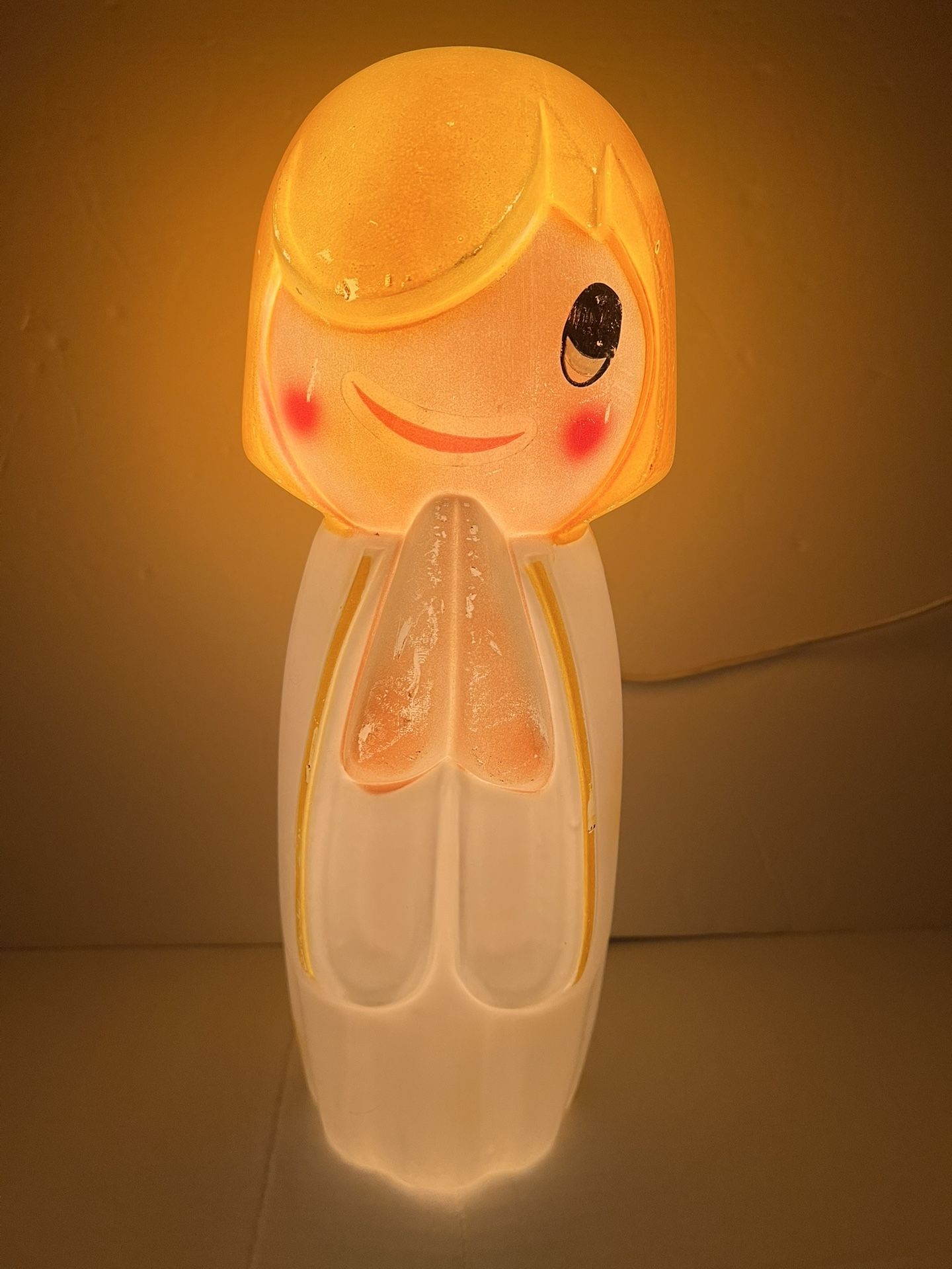 1971 13” Choir Kid Empire Blow Mold-Vintage Christmas