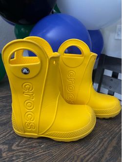Crocs Kids Rain Boots Size C9