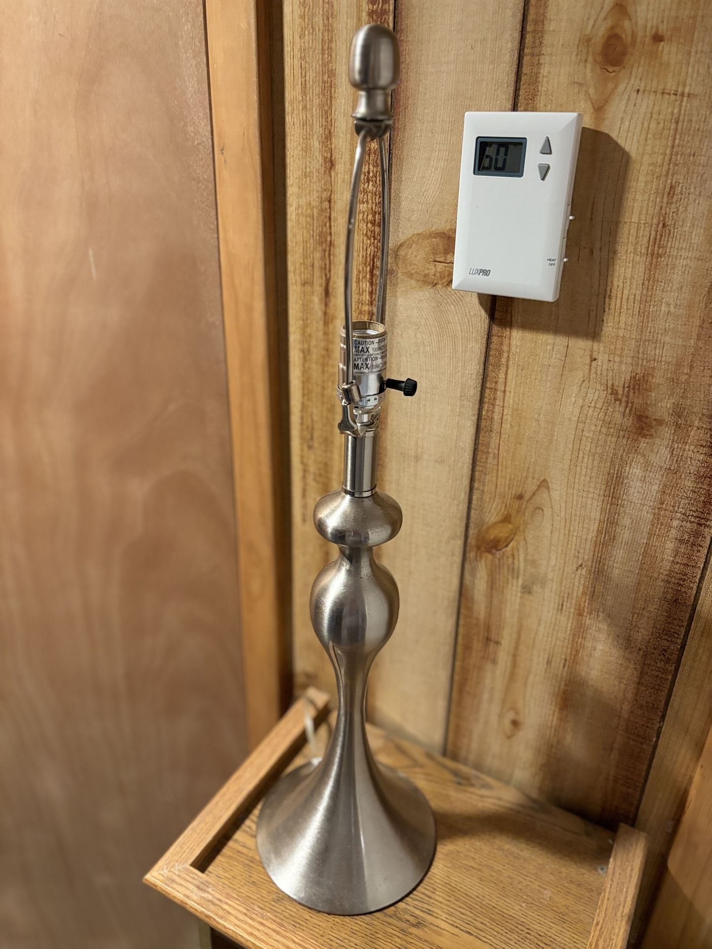 Silver Lamp