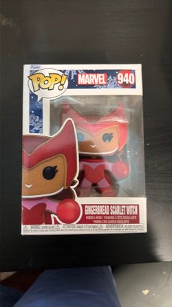 Funko Pop! Marvel Gingerbread Scarlet Witch #940 - New In Box