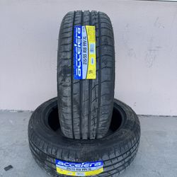 2 NEW TIRES 215/55 R18 ACCELERA FREE INSTALLATION