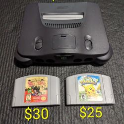 N64 Games And Shell