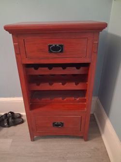 Nice wine rack cabinet cash only