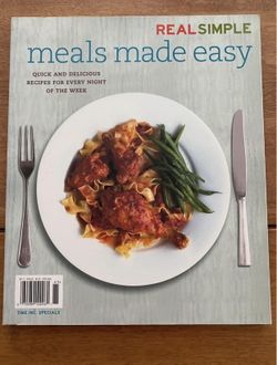 Cookbook - Meals Made Easy