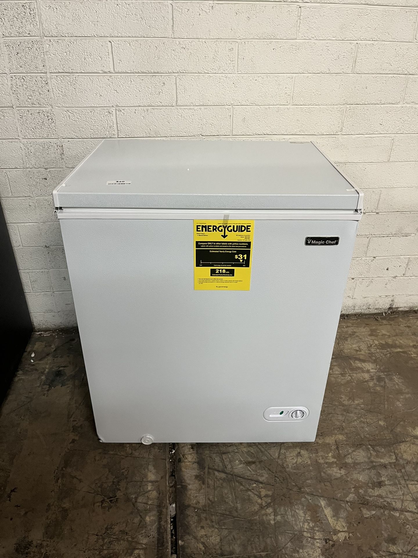 Chest Freezer 5.0 Cu Ft 