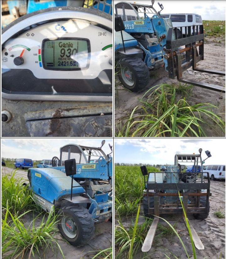 Genie 5519 Reach Forklift